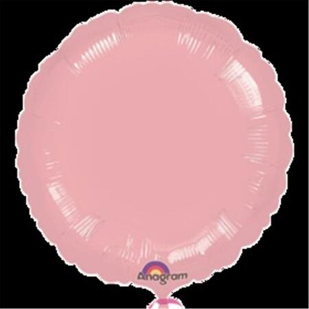 LOFTUS INTERNATIONAL 18 in. Pastel Pink Round Anagram Balloon A8-0044